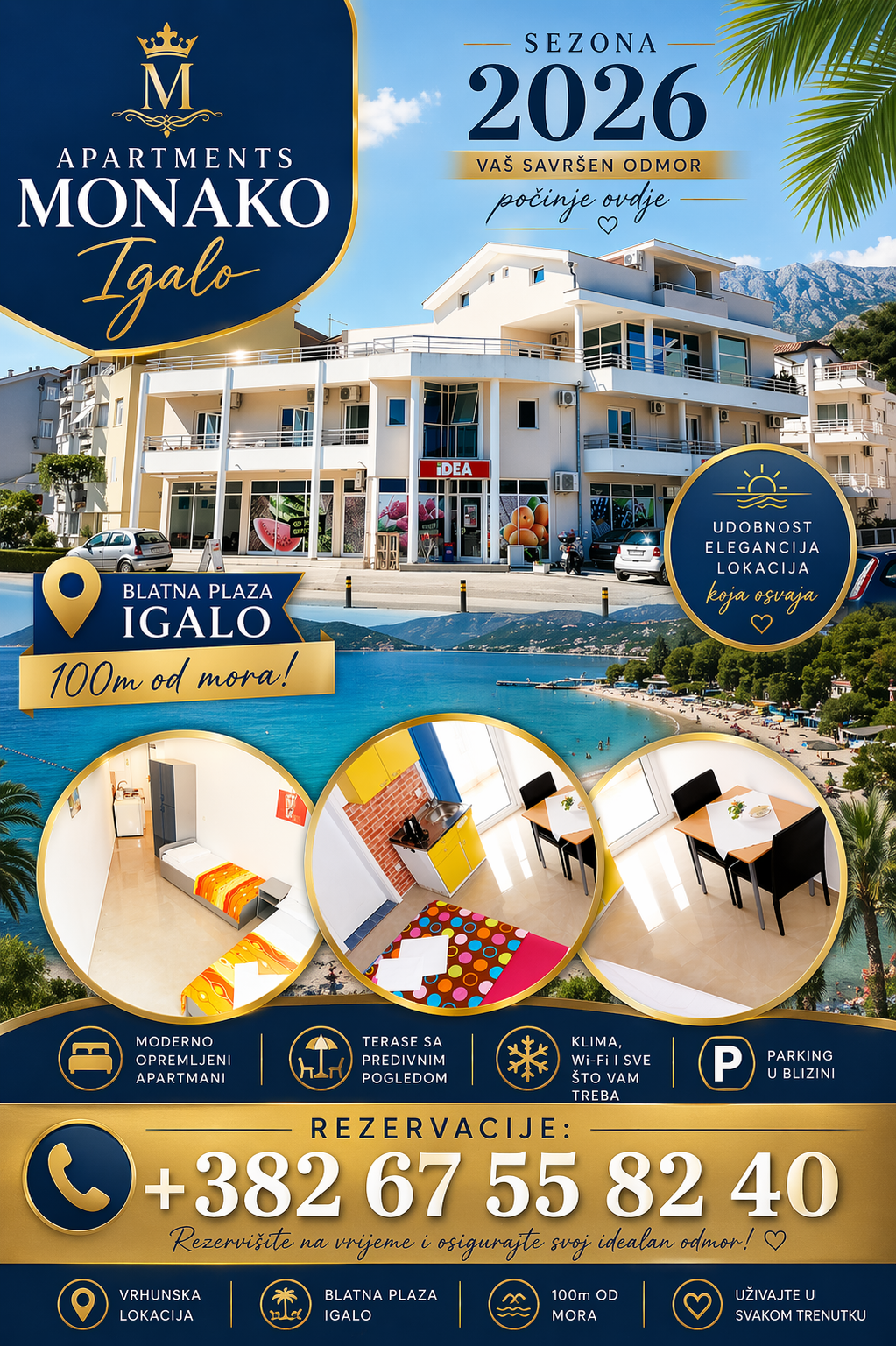 monako apartmani igalo blatna plaza herceg novi igalo